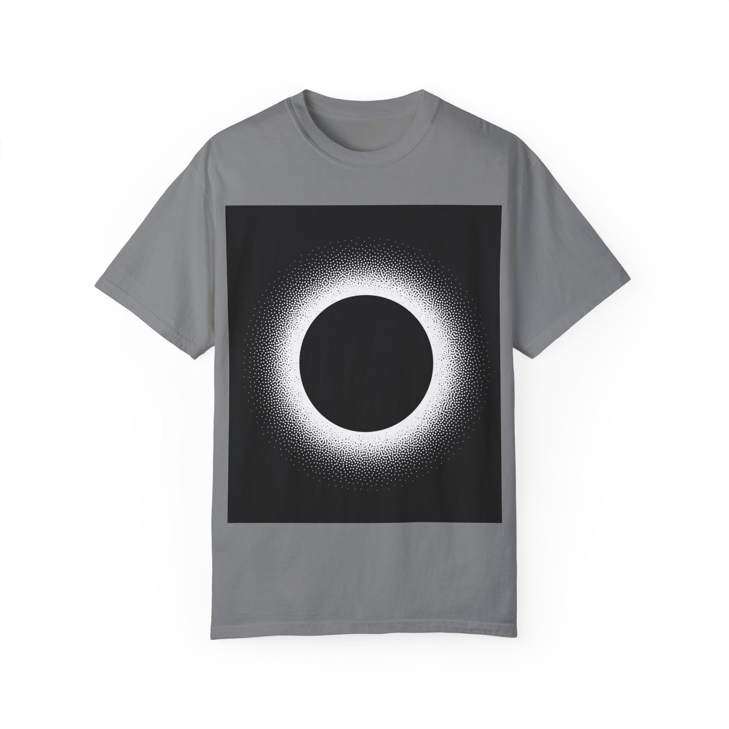 Minimalist Circle Design Unisex Garment-Dyed T-Shirt