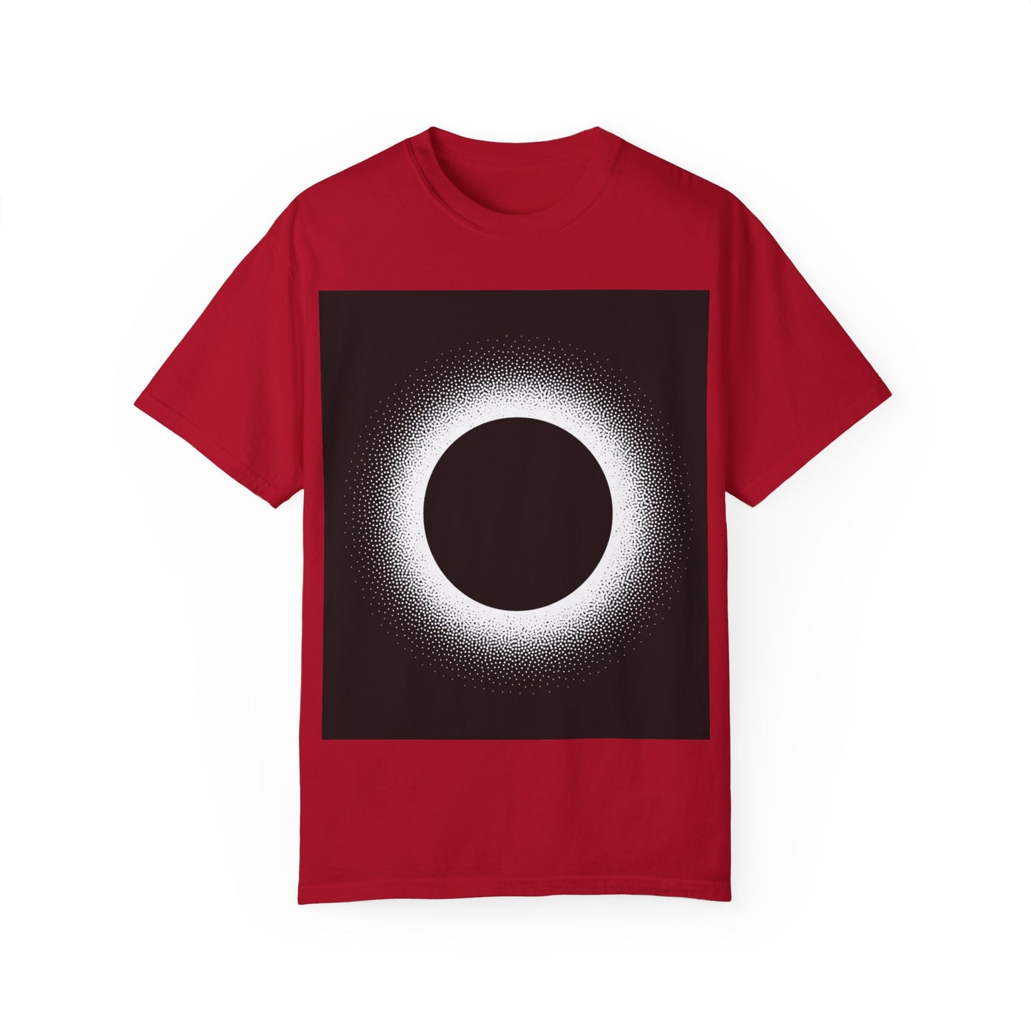 Minimalist Circle Design Unisex Garment-Dyed T-Shirt