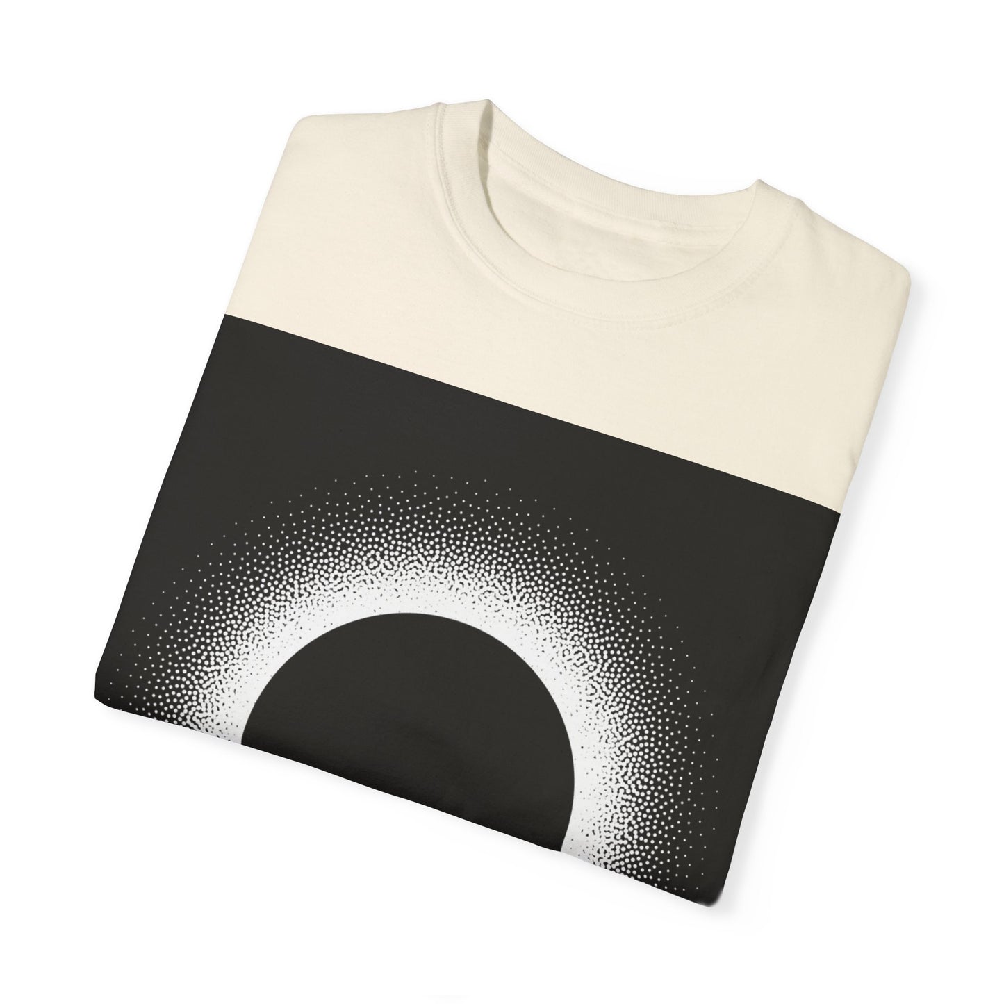 Minimalist Circle Design Unisex Garment-Dyed T-Shirt