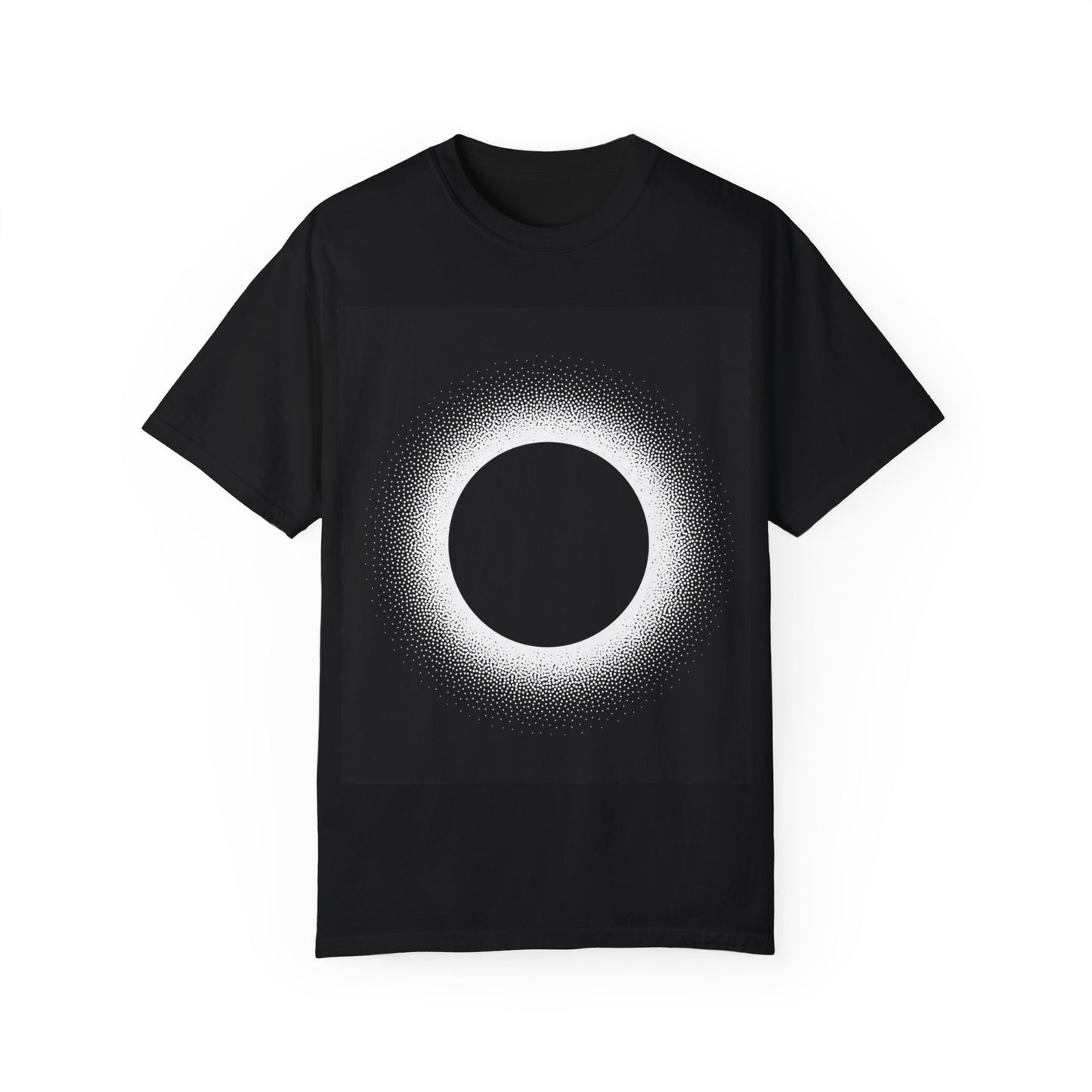 Minimalist Circle Design Unisex Garment-Dyed T-Shirt