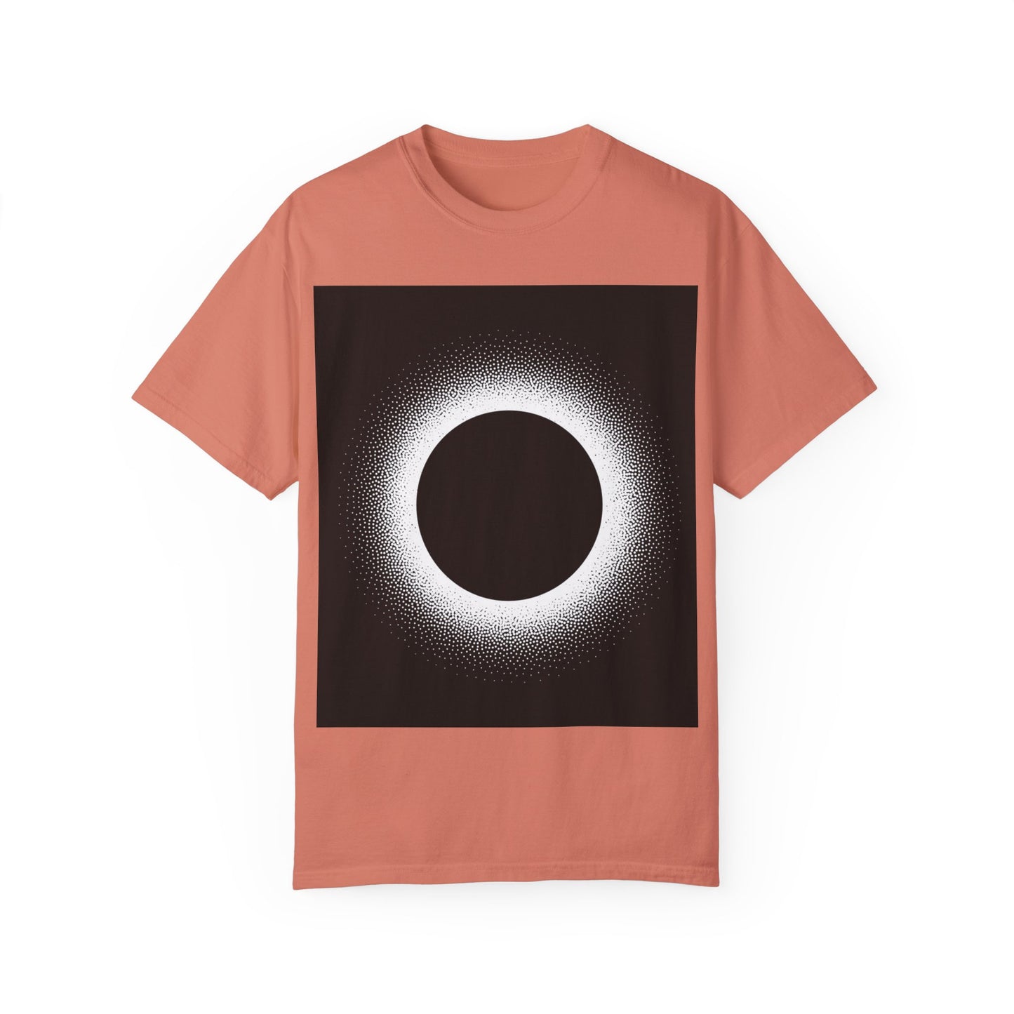 Minimalist Circle Design Unisex Garment-Dyed T-Shirt