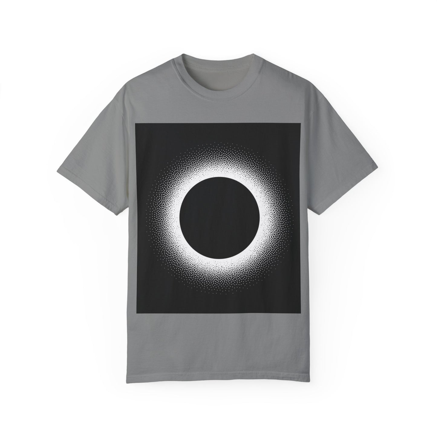 Minimalist Circle Design Unisex Garment-Dyed T-Shirt