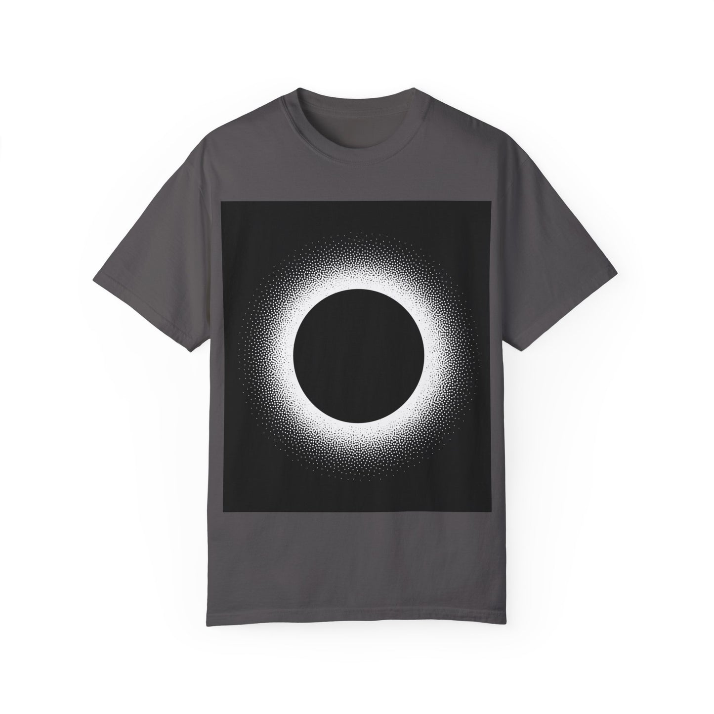 Minimalist Circle Design Unisex Garment-Dyed T-Shirt