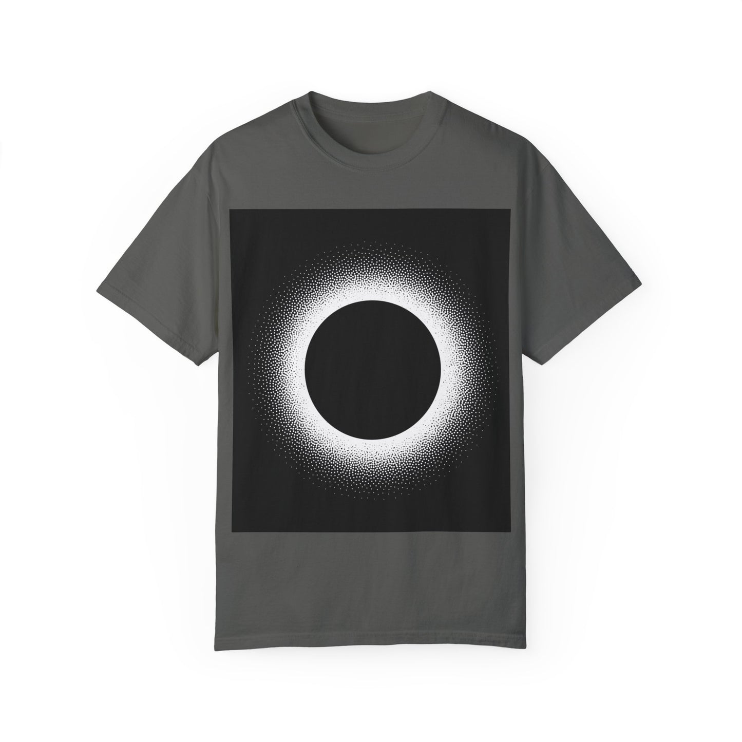 Minimalist Circle Design Unisex Garment-Dyed T-Shirt