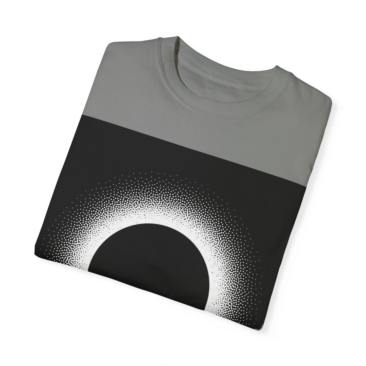 Minimalist Circle Design Unisex Garment-Dyed T-Shirt
