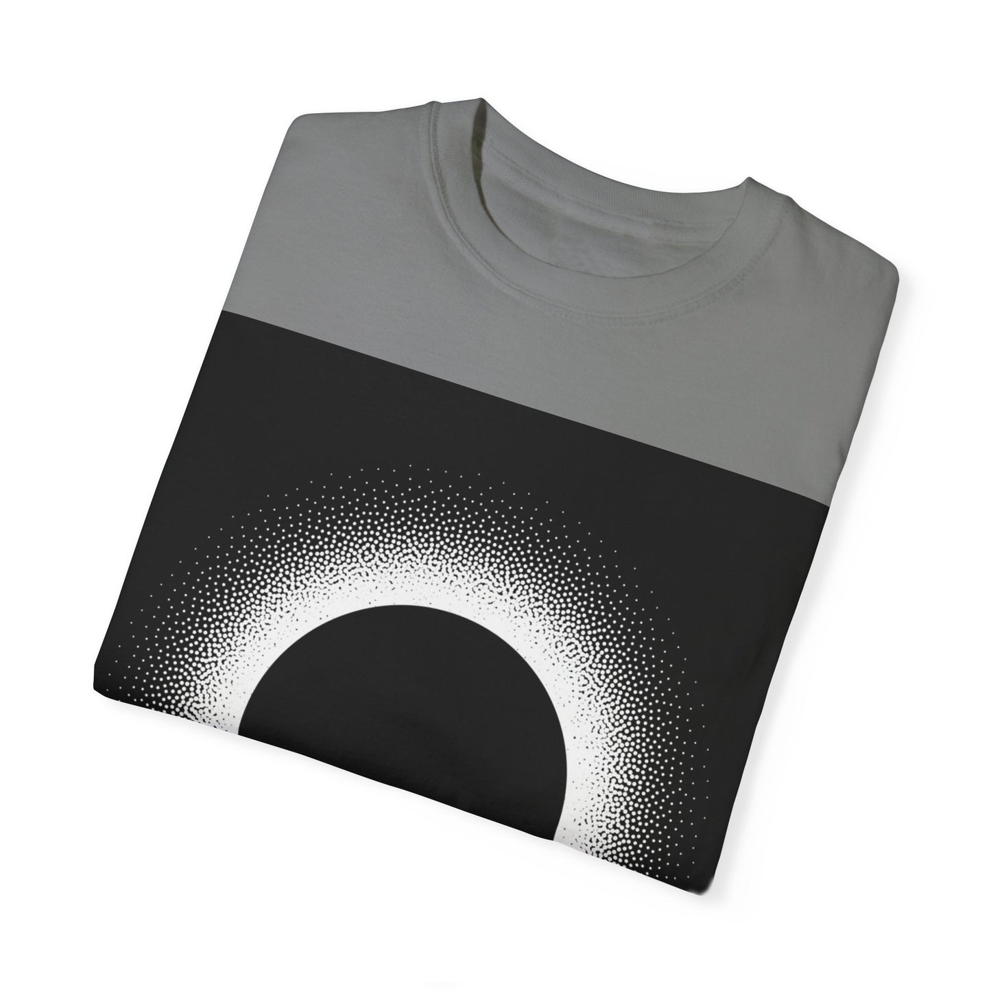 Minimalist Circle Design Unisex Garment-Dyed T-Shirt