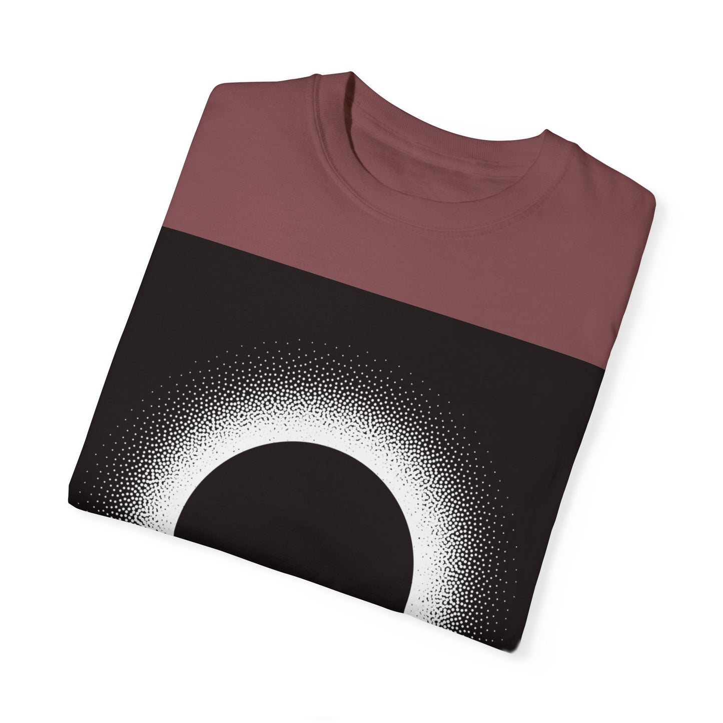 Minimalist Circle Design Unisex Garment-Dyed T-Shirt