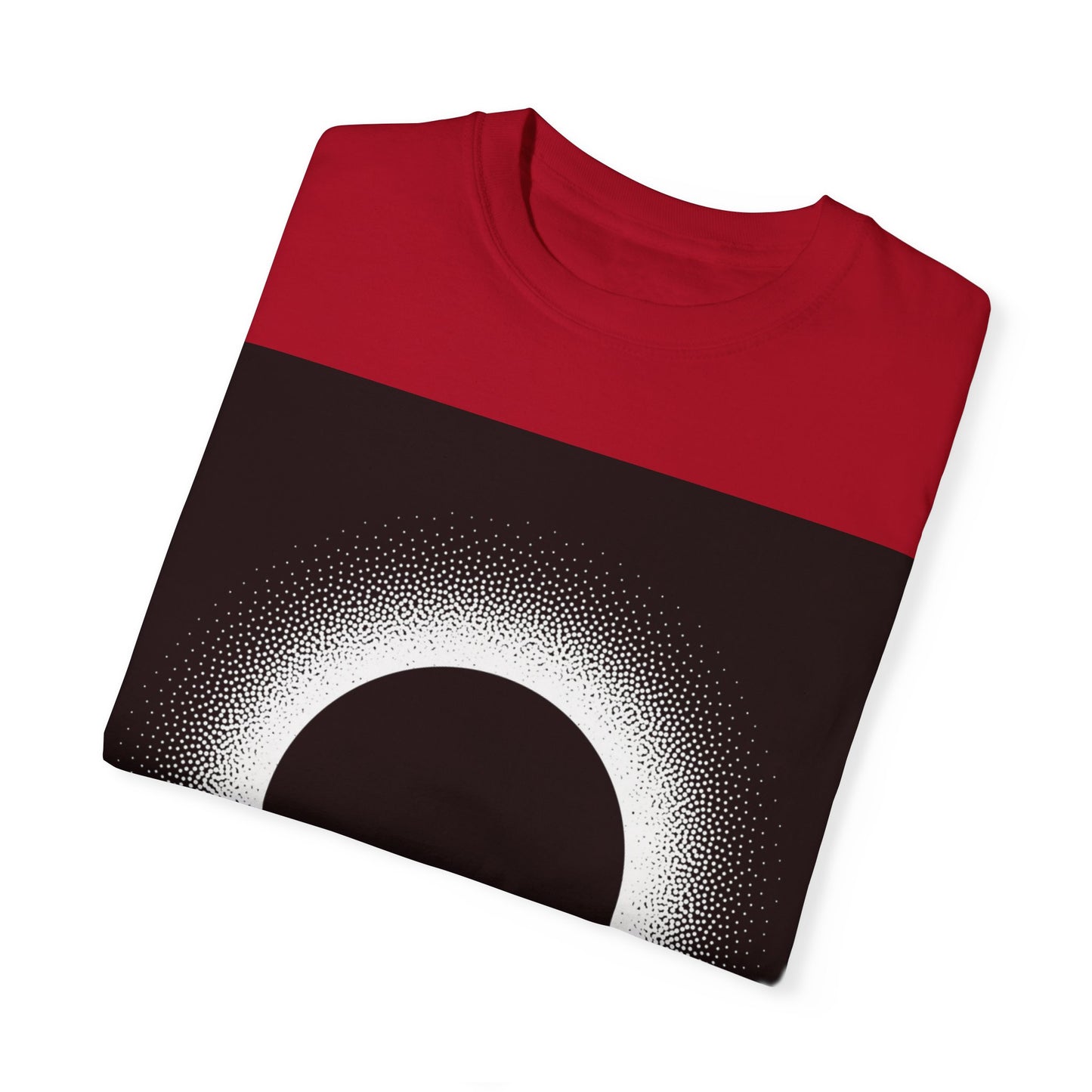 Minimalist Circle Design Unisex Garment-Dyed T-Shirt
