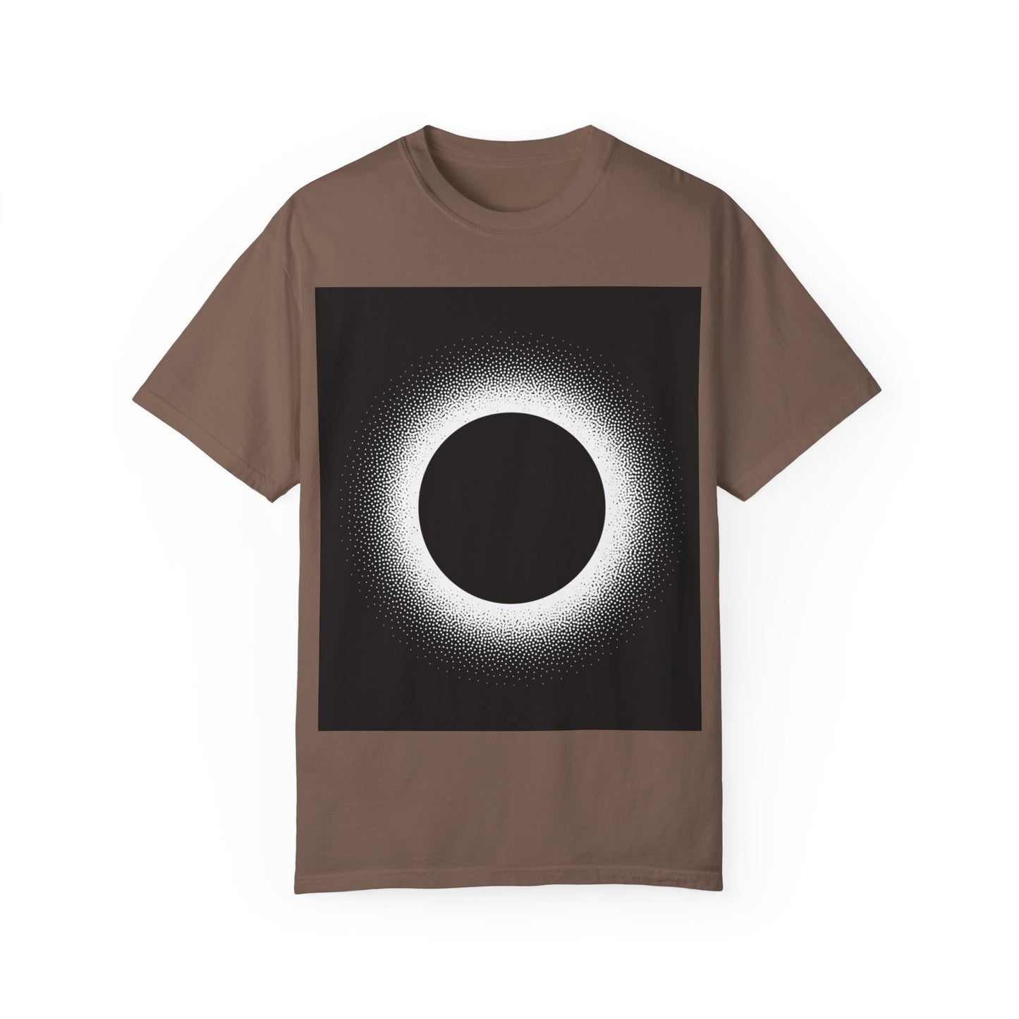 Minimalist Circle Design Unisex Garment-Dyed T-Shirt