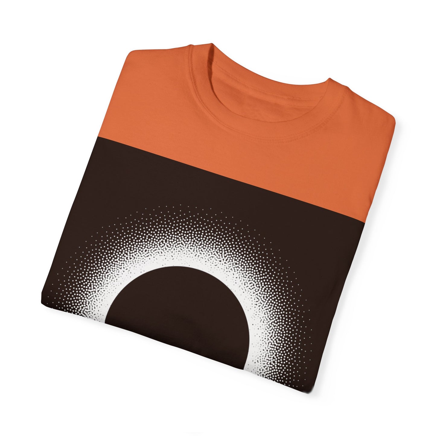 Minimalist Circle Design Unisex Garment-Dyed T-Shirt