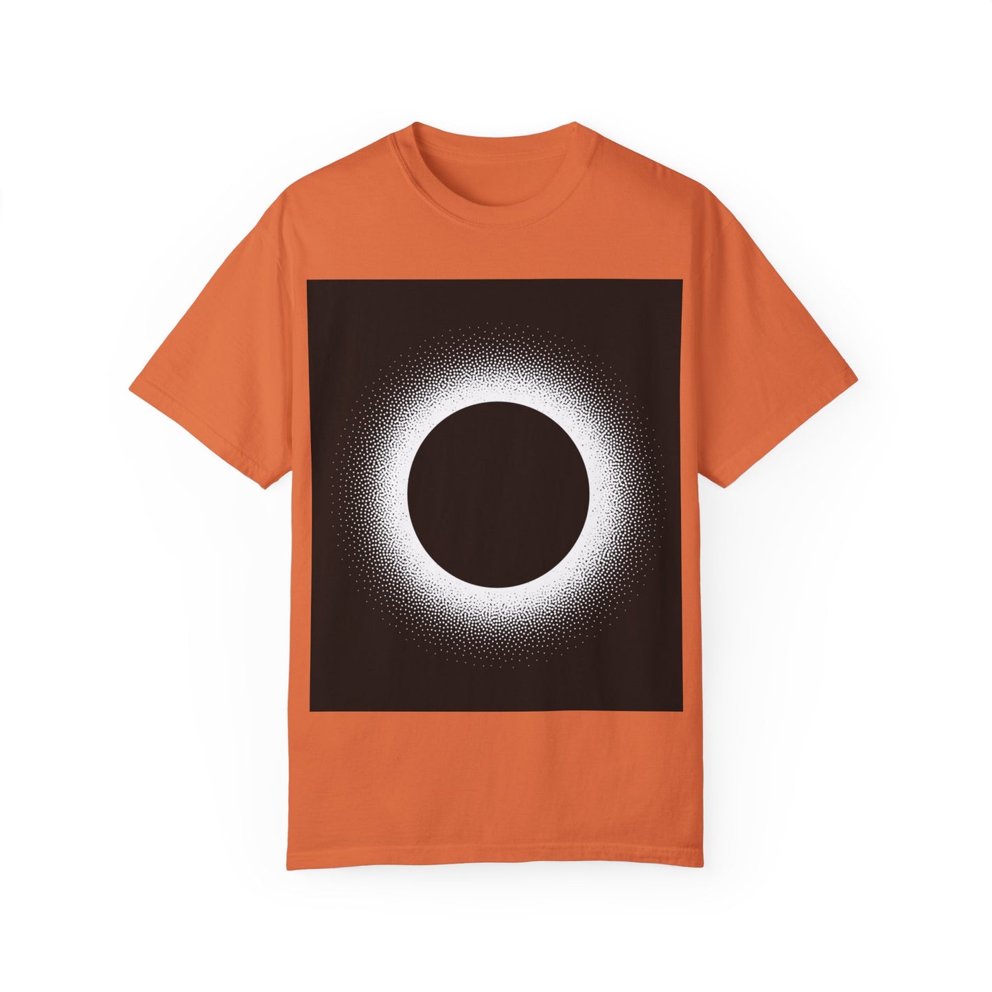 Minimalist Circle Design Unisex Garment-Dyed T-Shirt