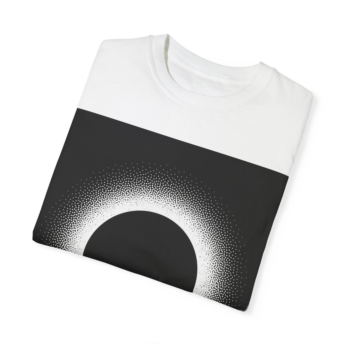 Minimalist Circle Design Unisex Garment-Dyed T-Shirt