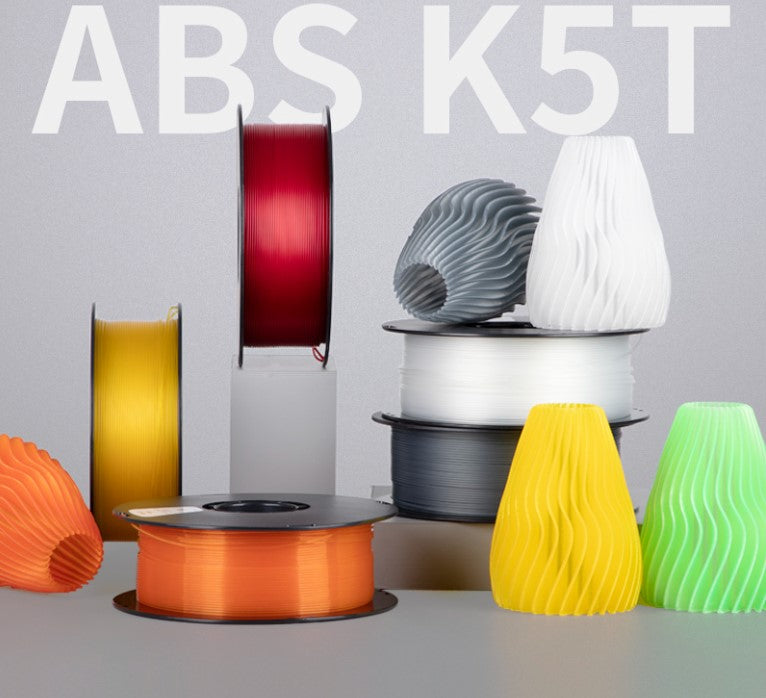 Kexcelled K5 ABS Black Filament - Durable 3D Printing Material