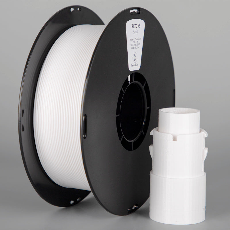 Kexcelled K5 PETG White - Versatile 3D Printing Material