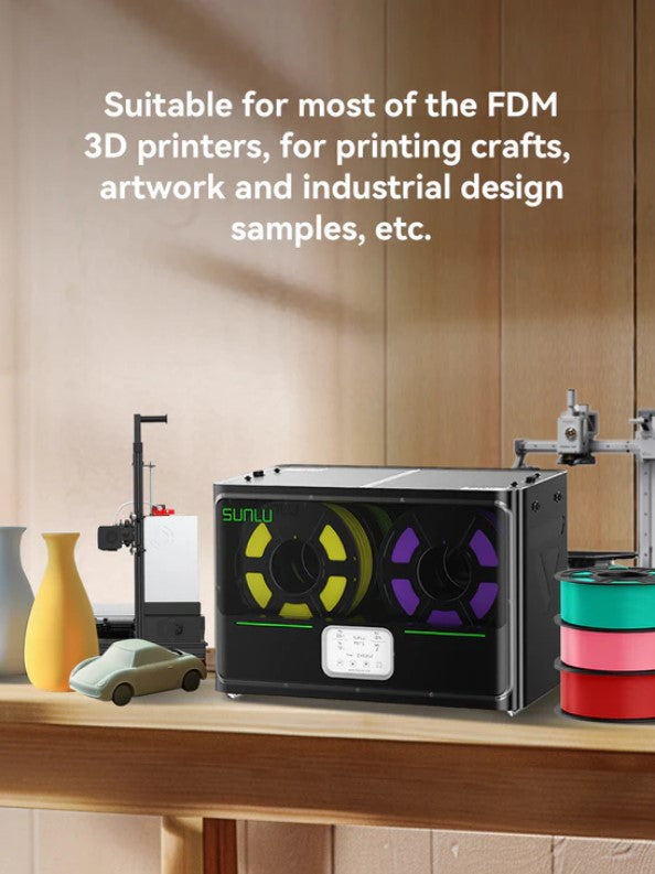Sunlu PLA Black Filament - High Quality 3D Printing Material