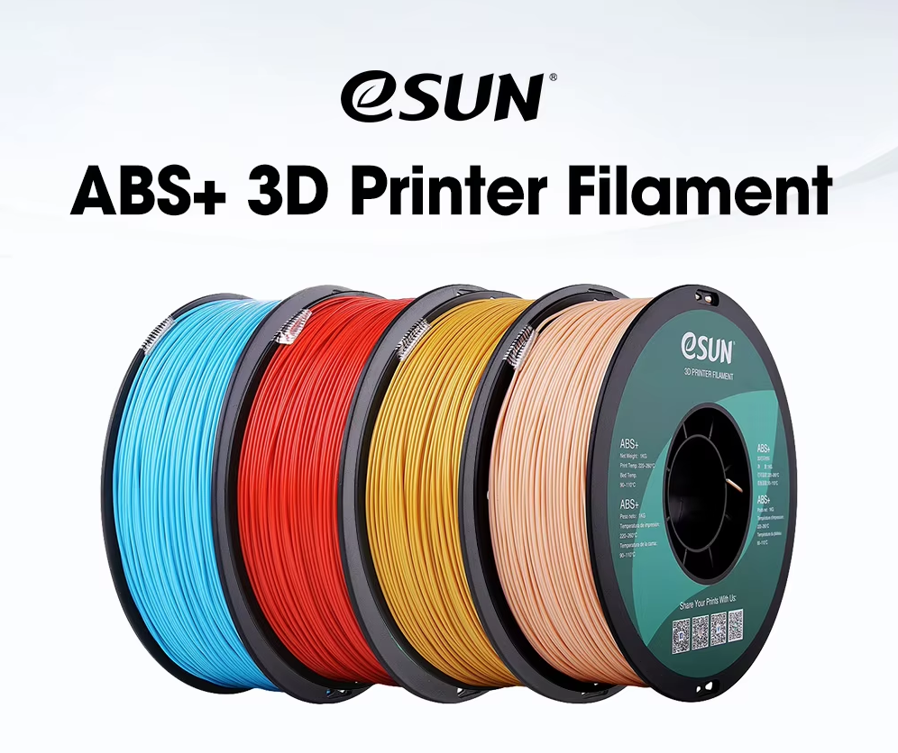 eSUN ABS+ Orange Filament - Enhanced Durability for 3D Printing
