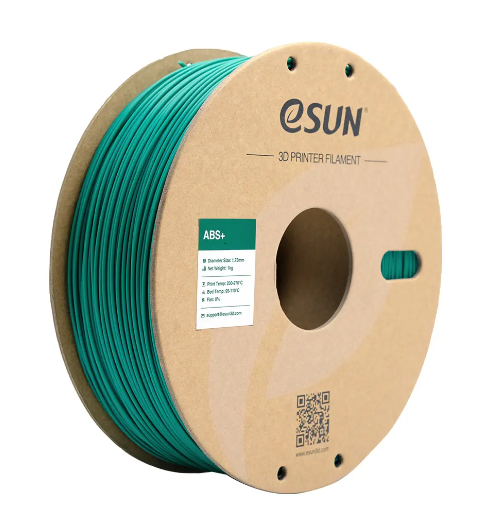 eSUN ABS+ Green Filament - Enhanced Durability for 3D Printing
