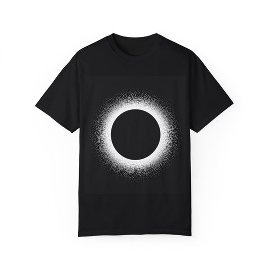 Minimalist Circle Design Unisex Garment-Dyed T-Shirt